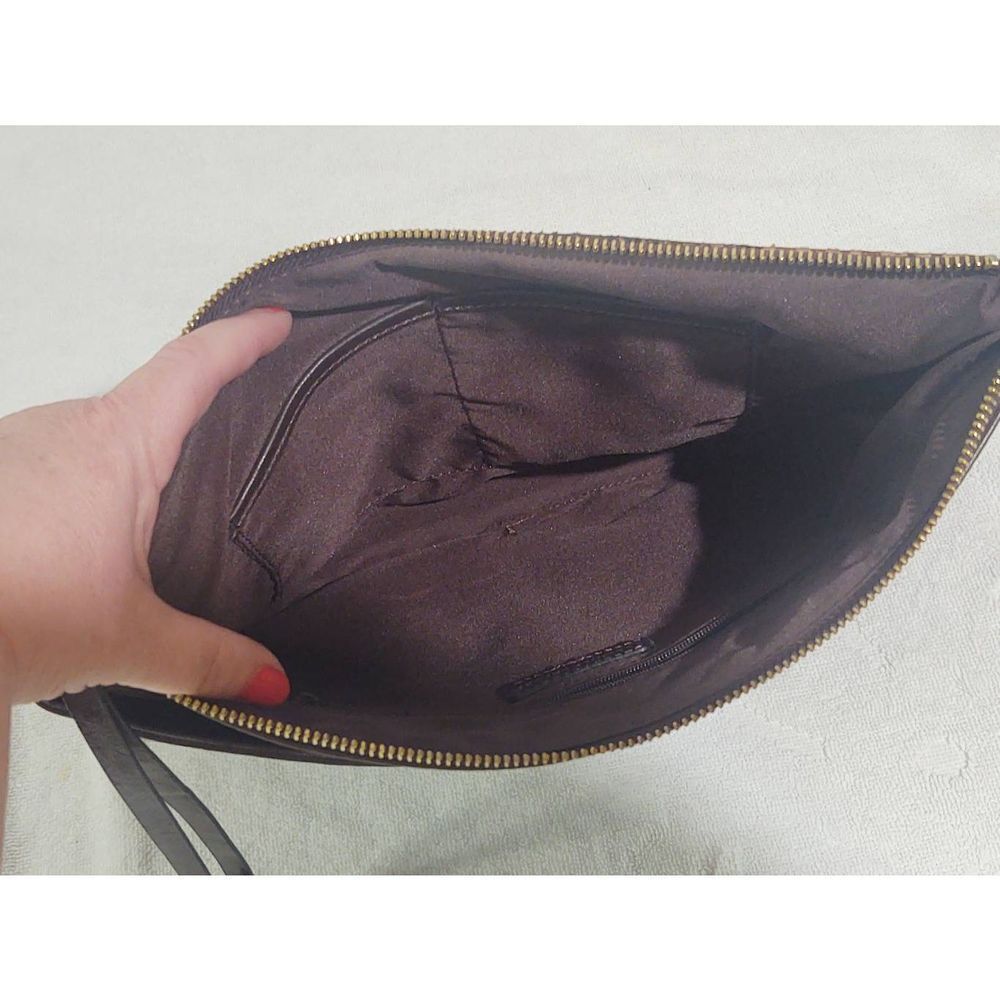 Cosmopolitan Snake Print Patchwork Chocolate Brow… - image 4